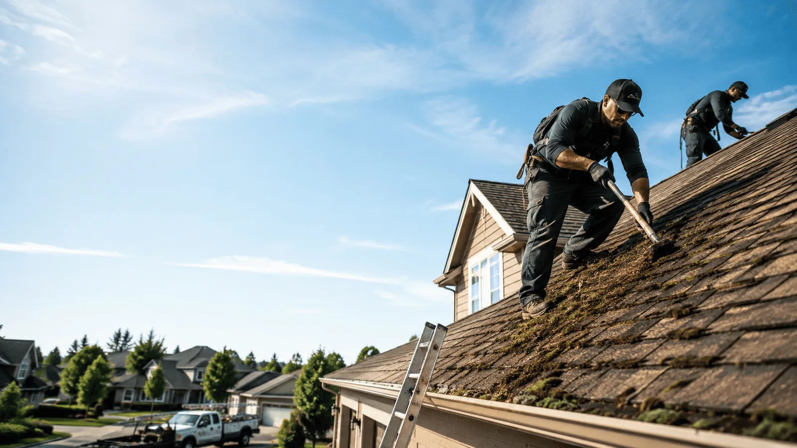 Roof Moss Removal in New Braintree, MA near me